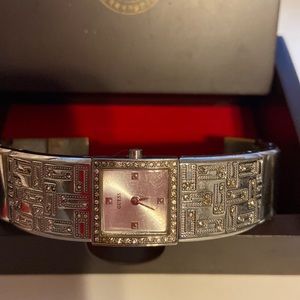 Guess silver watch